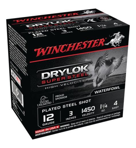 Winchester Drylok Super Steel High Velocity 